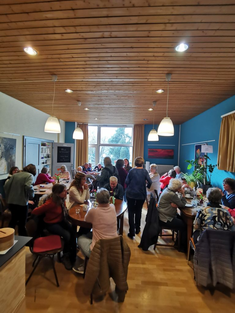 Ein Blick in die Räumlichkeiten des Café Paule